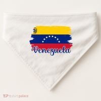 Venezuela Flag USA-Made Doggie Bandana thumb 0