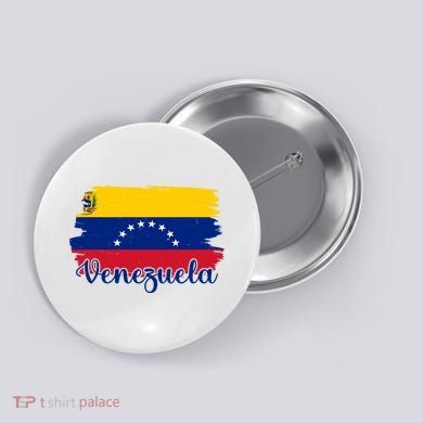 Venezuela Flag Button