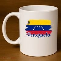 Venezuela Flag 11oz C Handle Ceramic Mug thumb 4