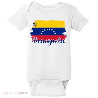 Venezuela Flag Baby Bodysuit