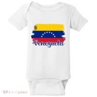 Venezuela Flag Baby Bodysuit thumb 0