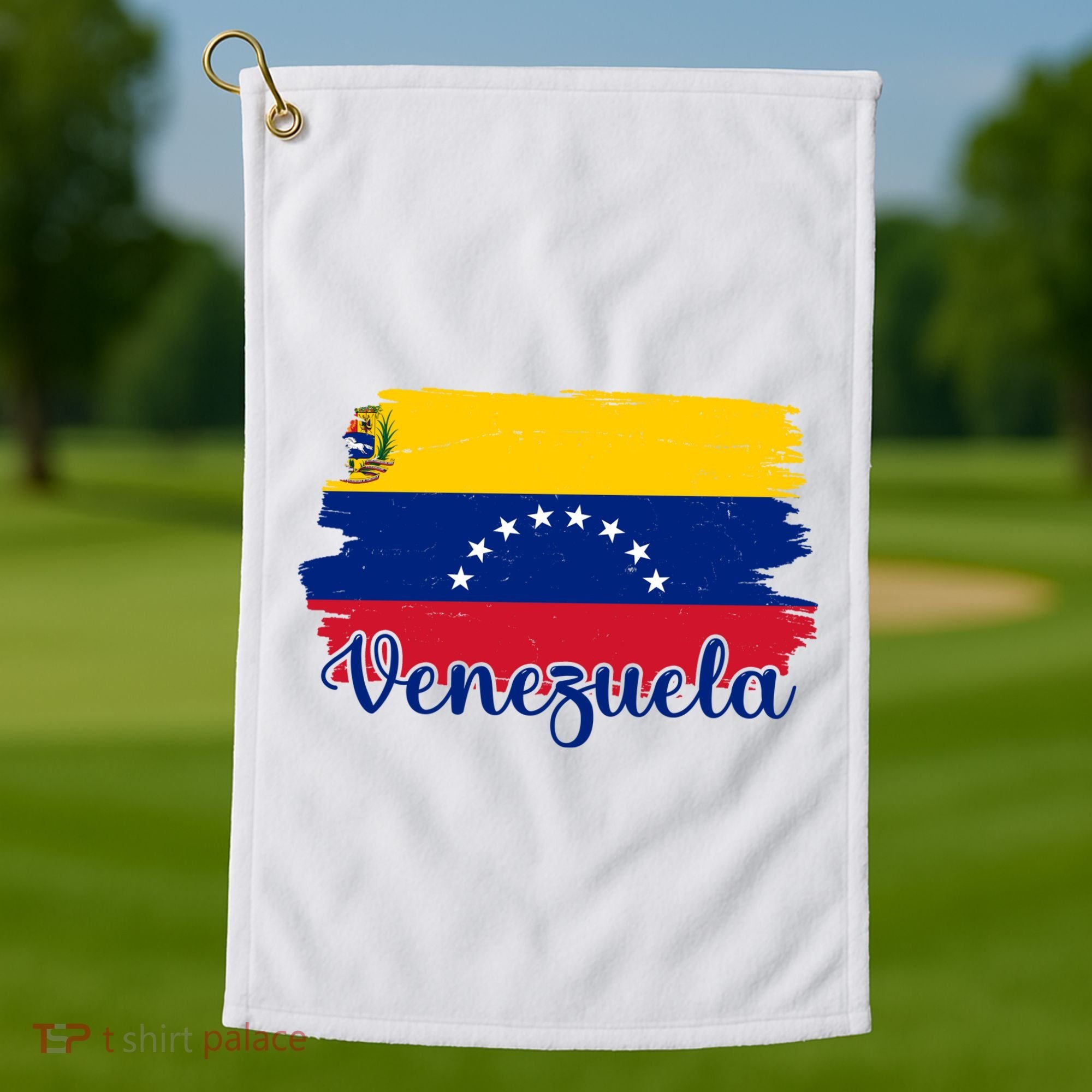 Venezuela Flag Golf Towel