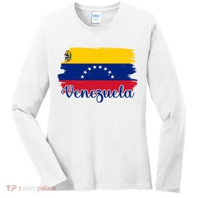 Venezuela Flag Women's Long Sleeve Shirt