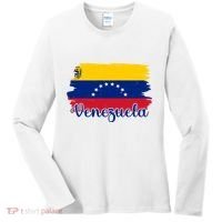 Venezuela Flag Women's Long Sleeve Shirt thumb 0
