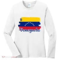 Venezuela Flag Women's Long Sleeve Shirt thumb 0