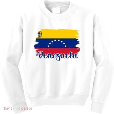 Venezuela Flag Kids Sweatshirt