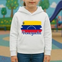 Venezuela Flag Kids Hoodie thumb 3