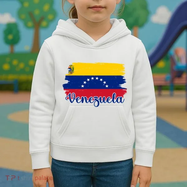Venezuela Flag Kids Hoodie