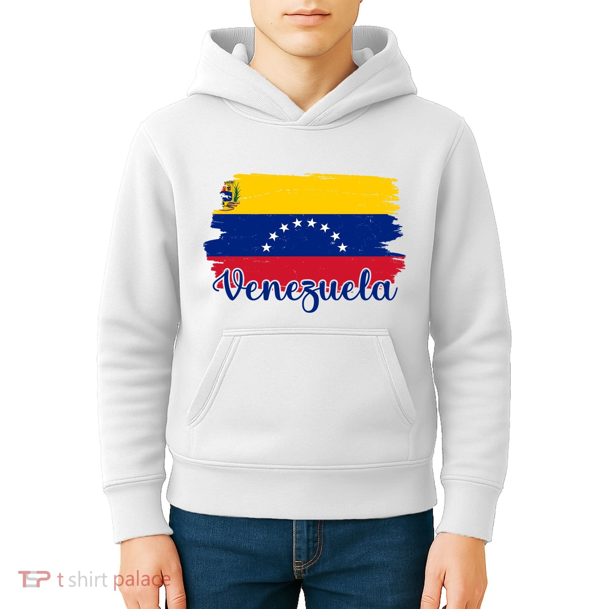 Venezuela Flag Kids Hoodie