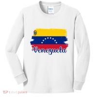 Venezuela Flag Kids Long Sleeve Shirt thumb 0