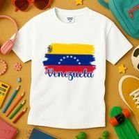 Venezuela Flag Kids T-Shirt thumb 3