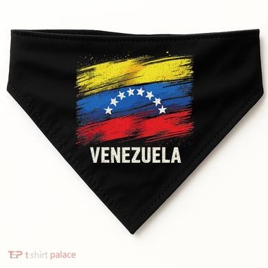 Venezuela Flag Venezuelan USA-Made Doggie Bandana