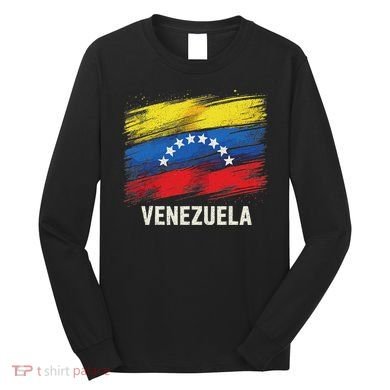 Venezuela Flag Venezuelan Long Sleeve Shirt