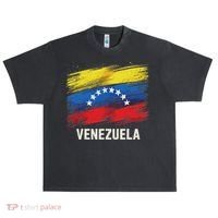 Venezuela Flag Venezuelan Urban Oversized Heavyweight T-Shirt thumb 0