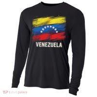 Venezuela Flag Venezuelan Cooling Performance Long Sleeve Crew thumb 0