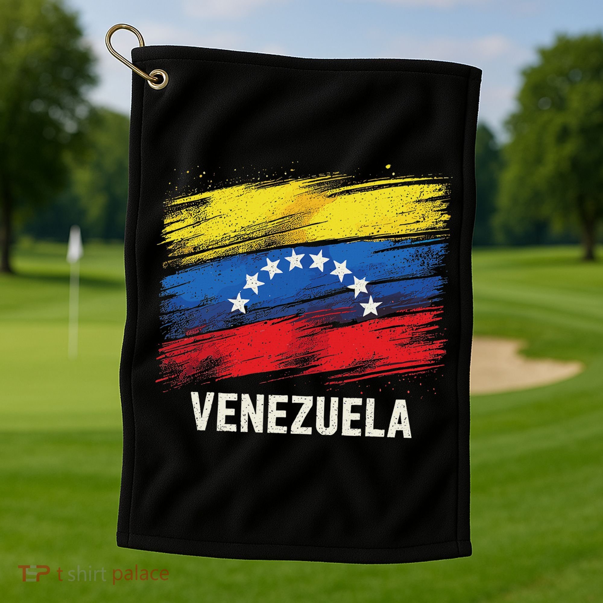Venezuela Flag Venezuelan Golf Towel