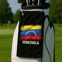Venezuela Flag Venezuelan Golf Towel thumb 2