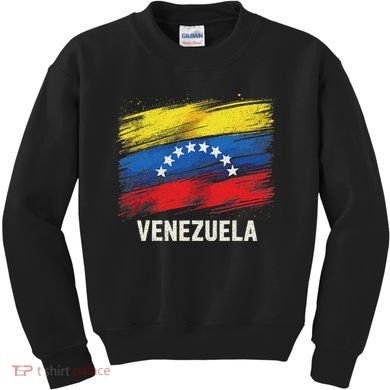 Venezuela Flag Venezuelan Kids Sweatshirt