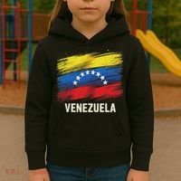 Venezuela Flag Venezuelan Kids Hoodie thumb 3