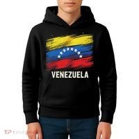 Venezuela Flag Venezuelan Kids Hoodie thumb 4