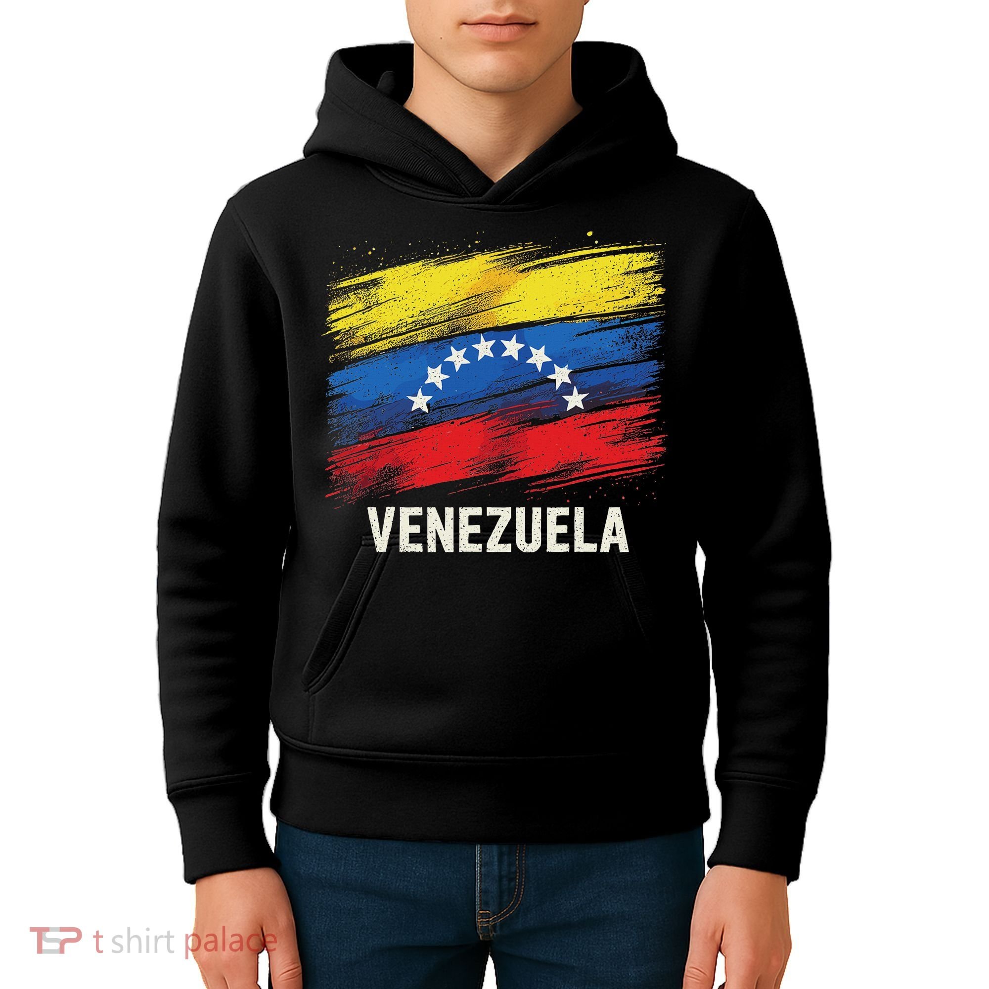 Venezuela Flag Venezuelan Kids Hoodie