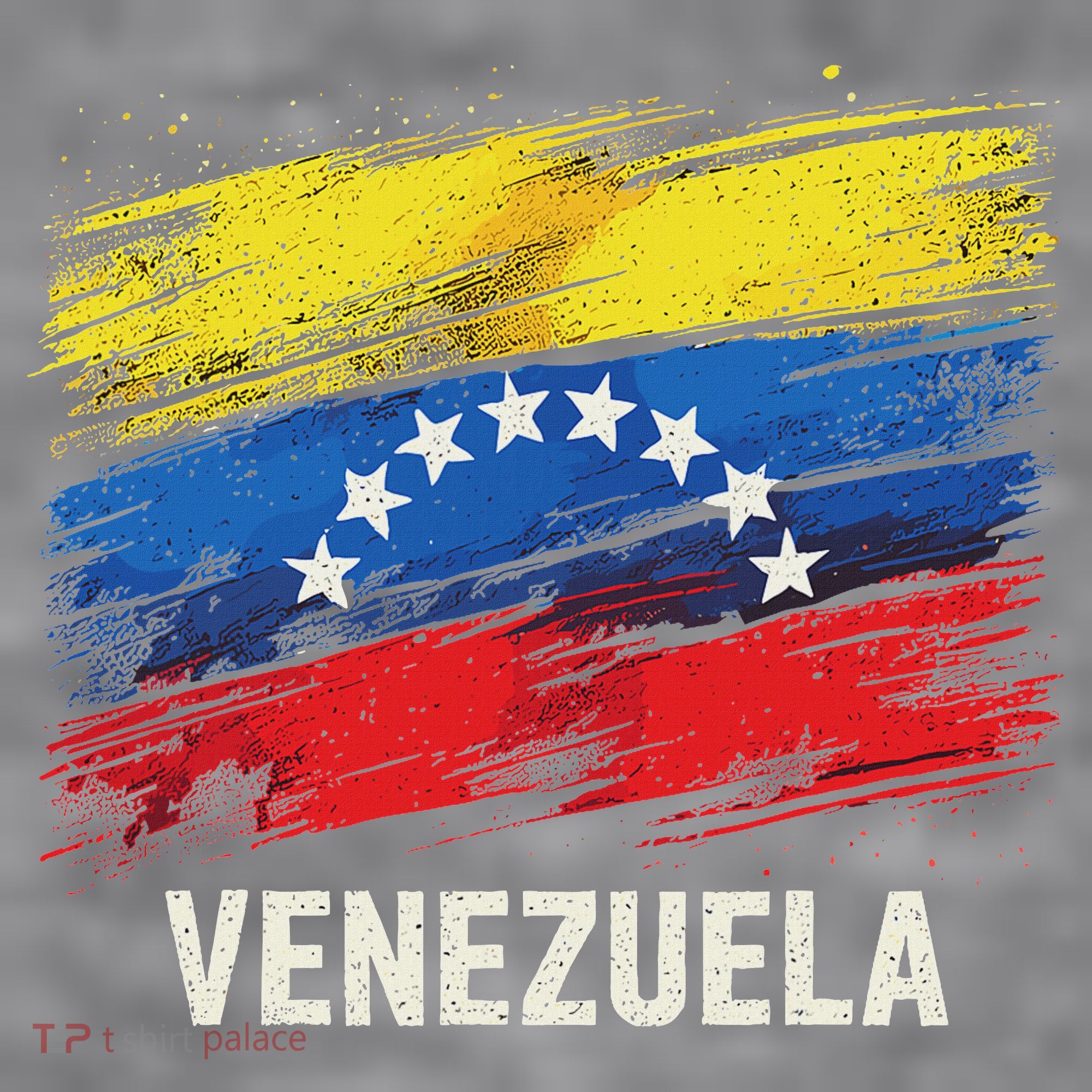 Venezuela Flag Venezuelan Women's Racerback Cropped Tank