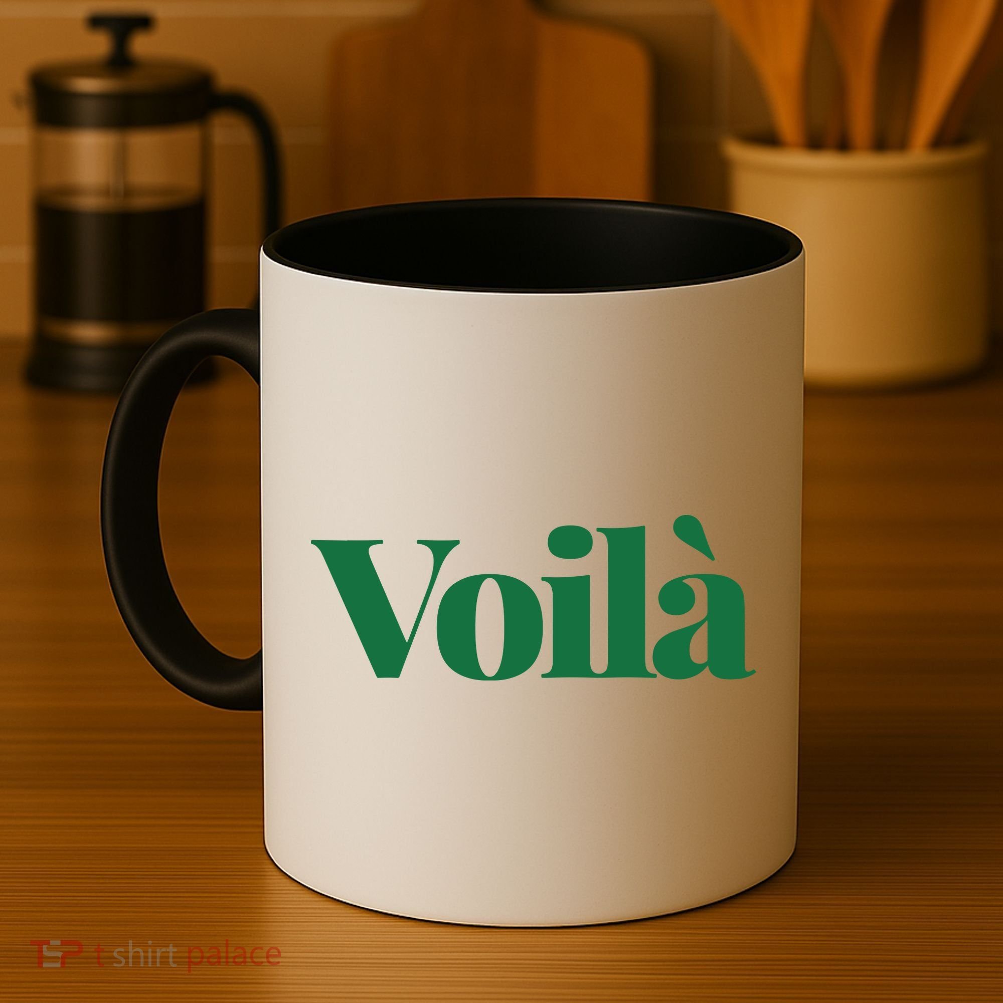 Voilà French Word Coffee Mug