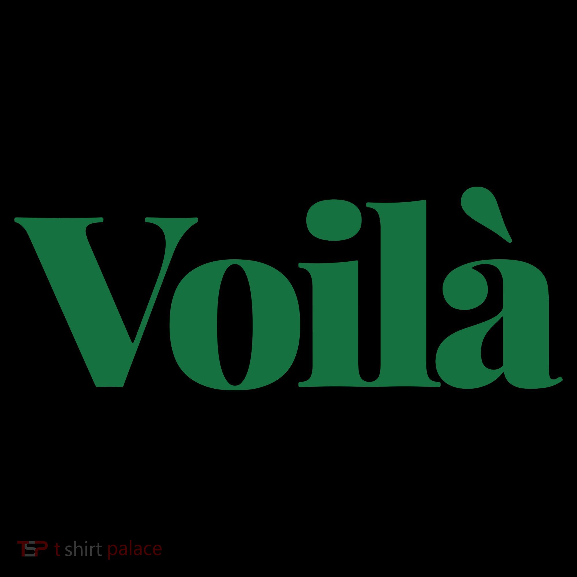 Voilà French Word Coffee Mug