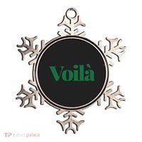 Voilà French Word Ornament thumb 0