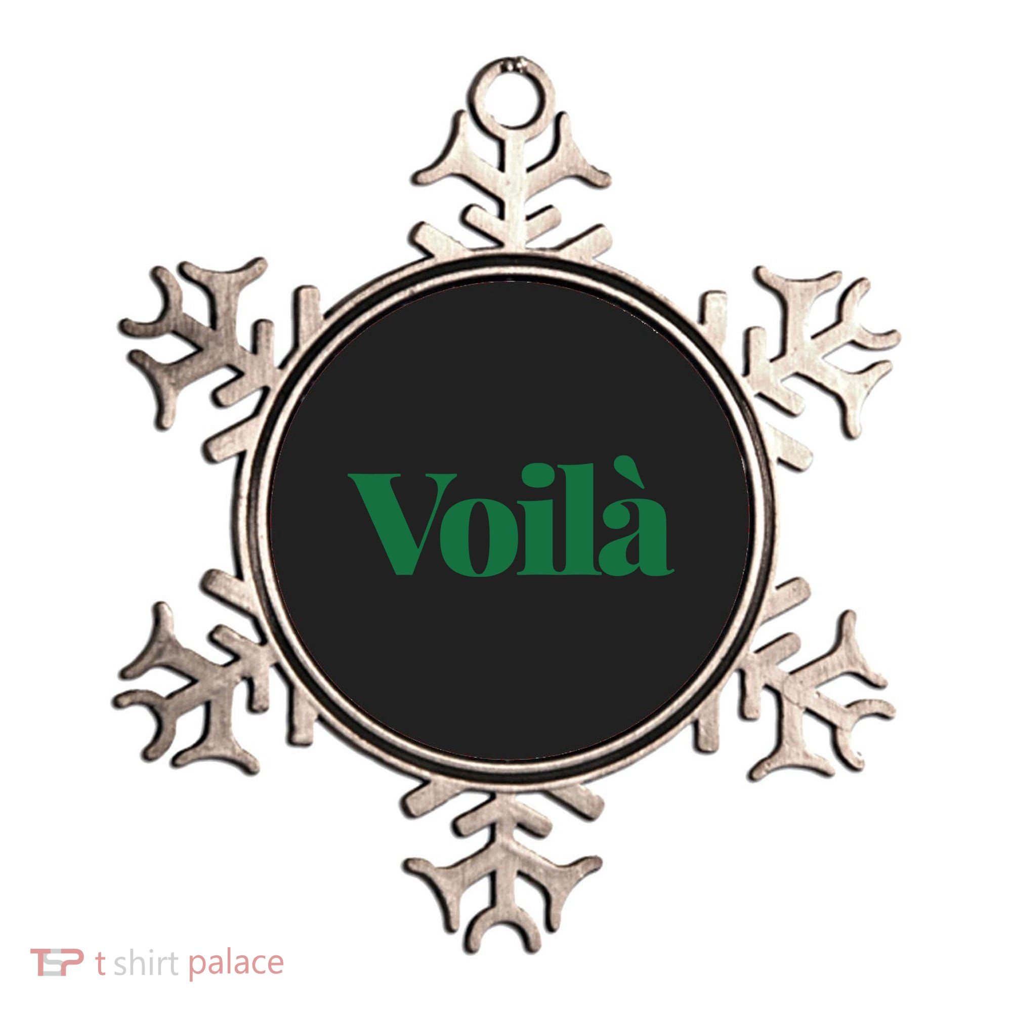 Voilà French Word Ornament