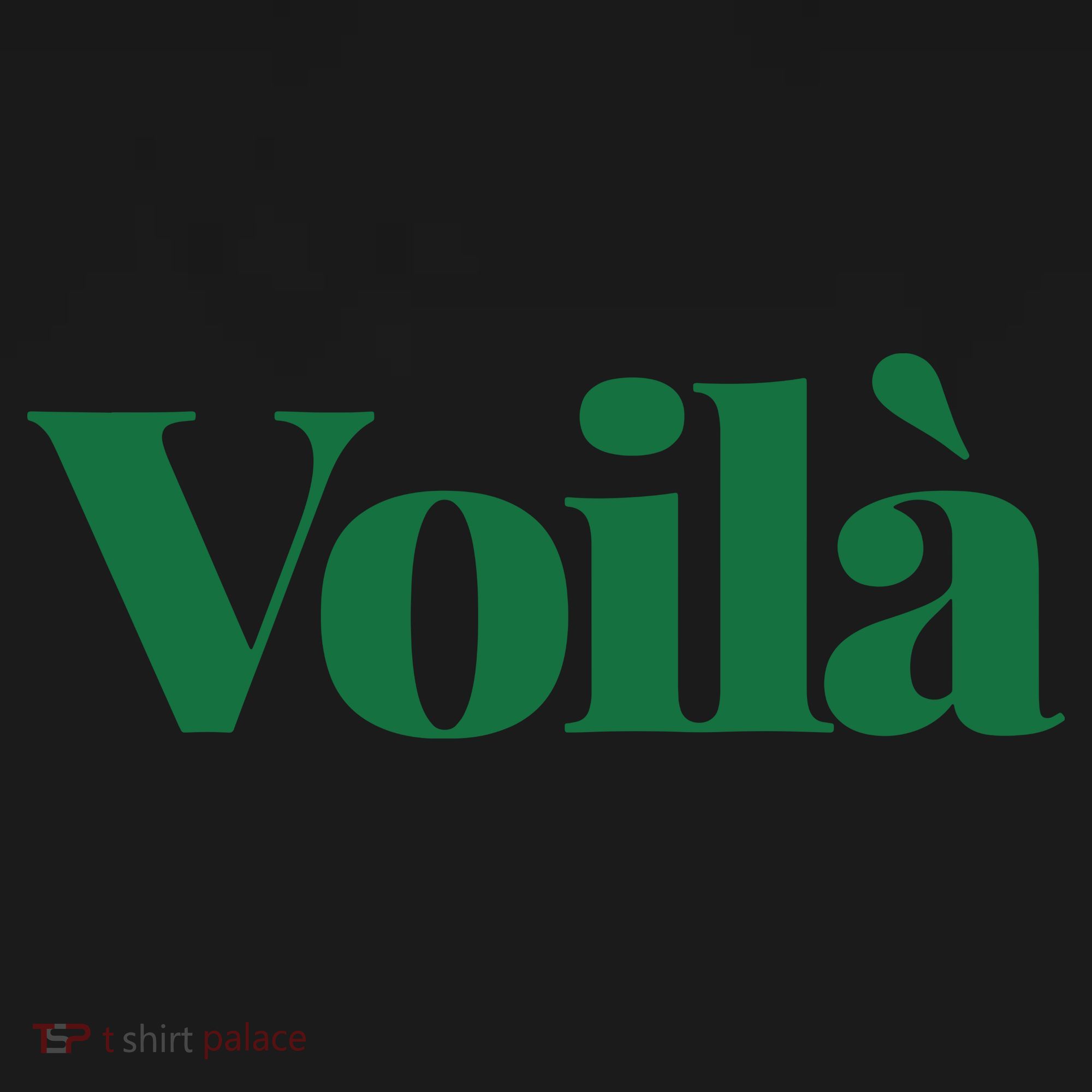 Voilà French Word Women's Tank Top