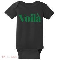 Voilà French Word Baby Bodysuit thumb 0