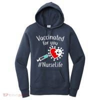 Vaccinated For You #NurseLife Women's Hoodie thumb 0