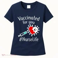 Vaccinated For You #NurseLife Women's T-Shirt thumb 0