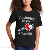 Vaccinated For You #NurseLife Kids T-Shirt thumb 2