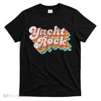 Vintage Fade Yacht Rock Party Boat Drinking T-Shirt thumb 0