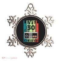 Video Gamer 30th Birthday Gifts Level 30 Unlocked Ornament thumb 0