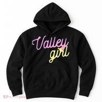Valley Girl 80s Throwback Funny Girl Hoodie thumb 0