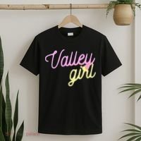 Valley Girl 80s Throwback Funny Girl T-Shirt thumb 2