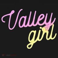 Valley Girl 80s Throwback Funny Girl Ornament thumb 1