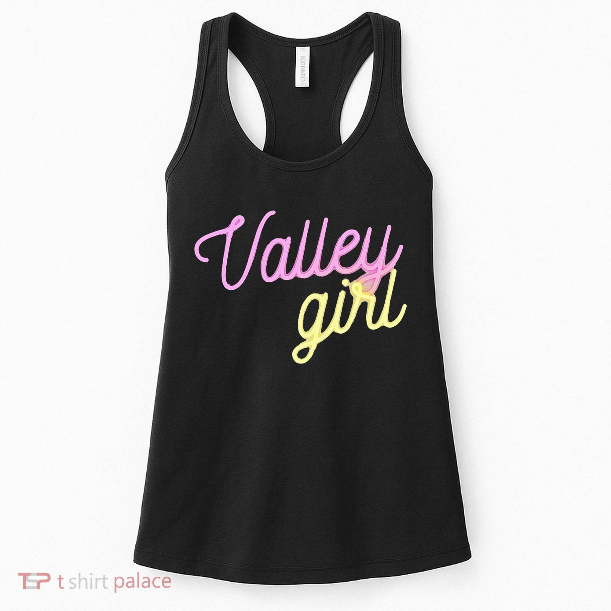 Valley Girl 80s Throwback Funny Girl Women's Tank Top