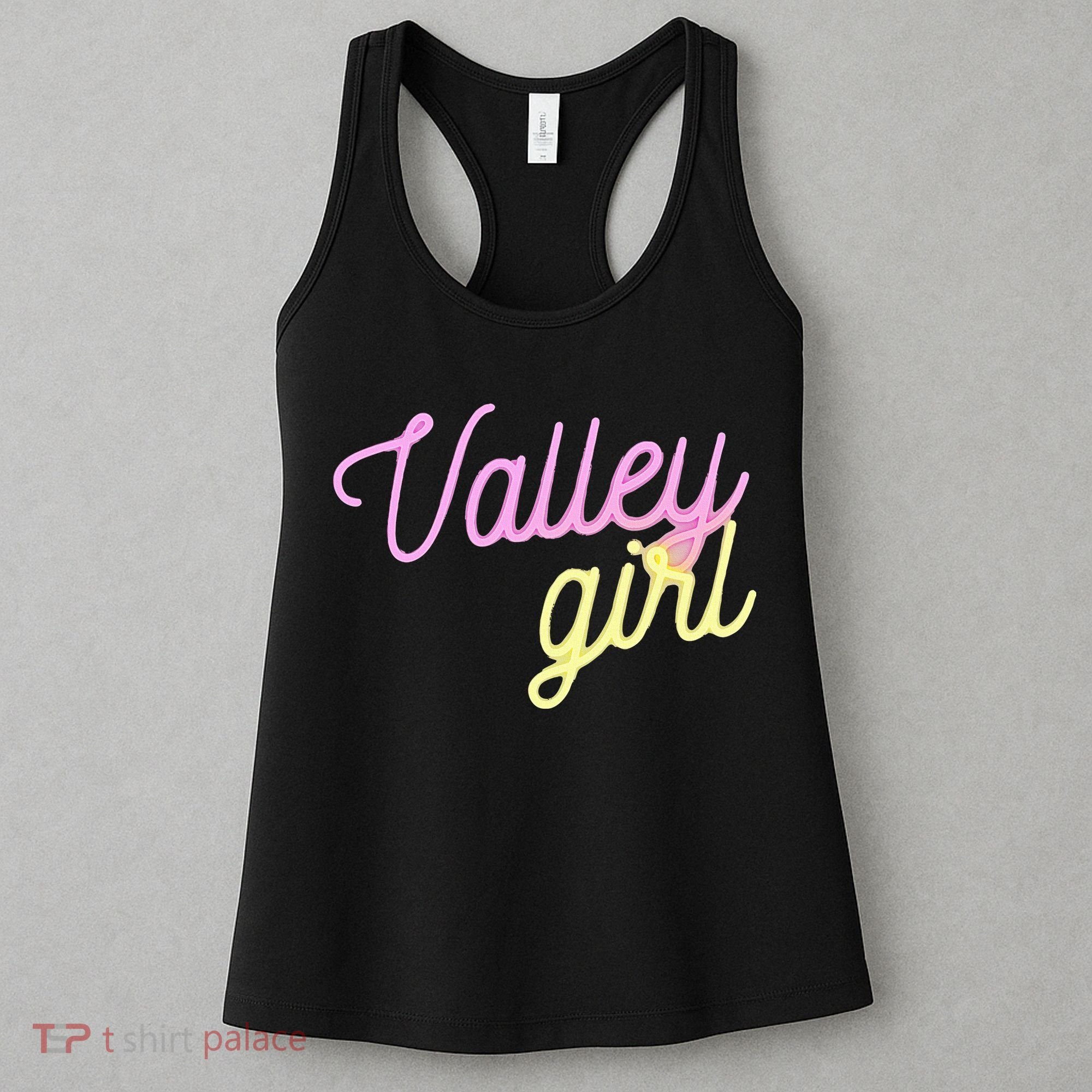 Valley Girl 80s Throwback Funny Girl Women's Tank Top