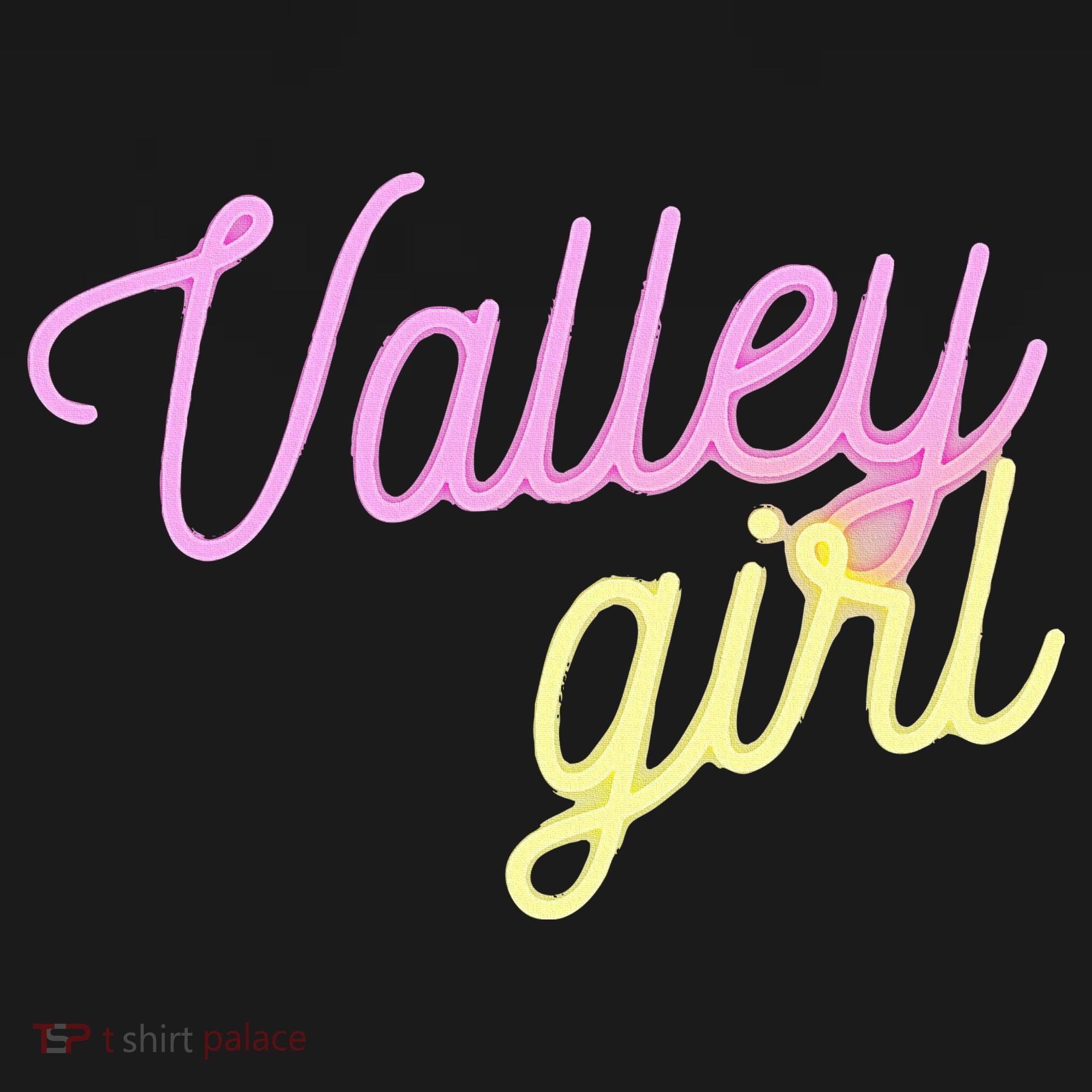 Valley Girl 80s Throwback Funny Girl Women's Tank Top