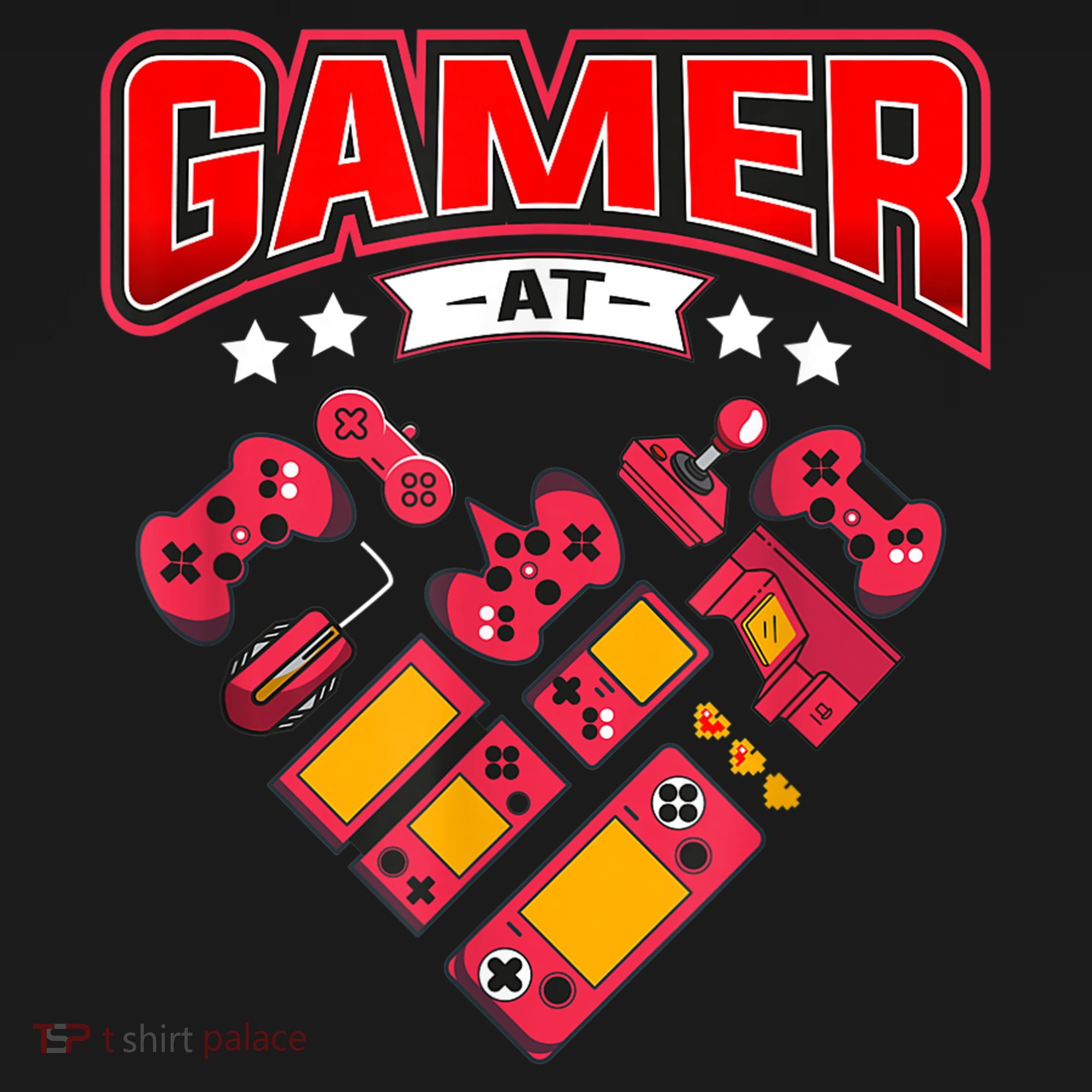 Video Gamer At Heart Gift For Mens Boys Valentines Day Gift USA-Made Doggie Bandana