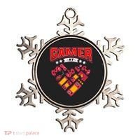 Video Gamer At Heart Gift For Mens Boys Valentines Day Gift Ornament thumb 0