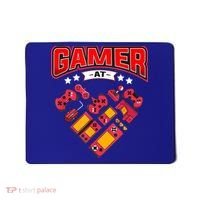 Video Gamer At Heart Gift For Mens Boys Valentines Day Gift Mousepad thumb 0