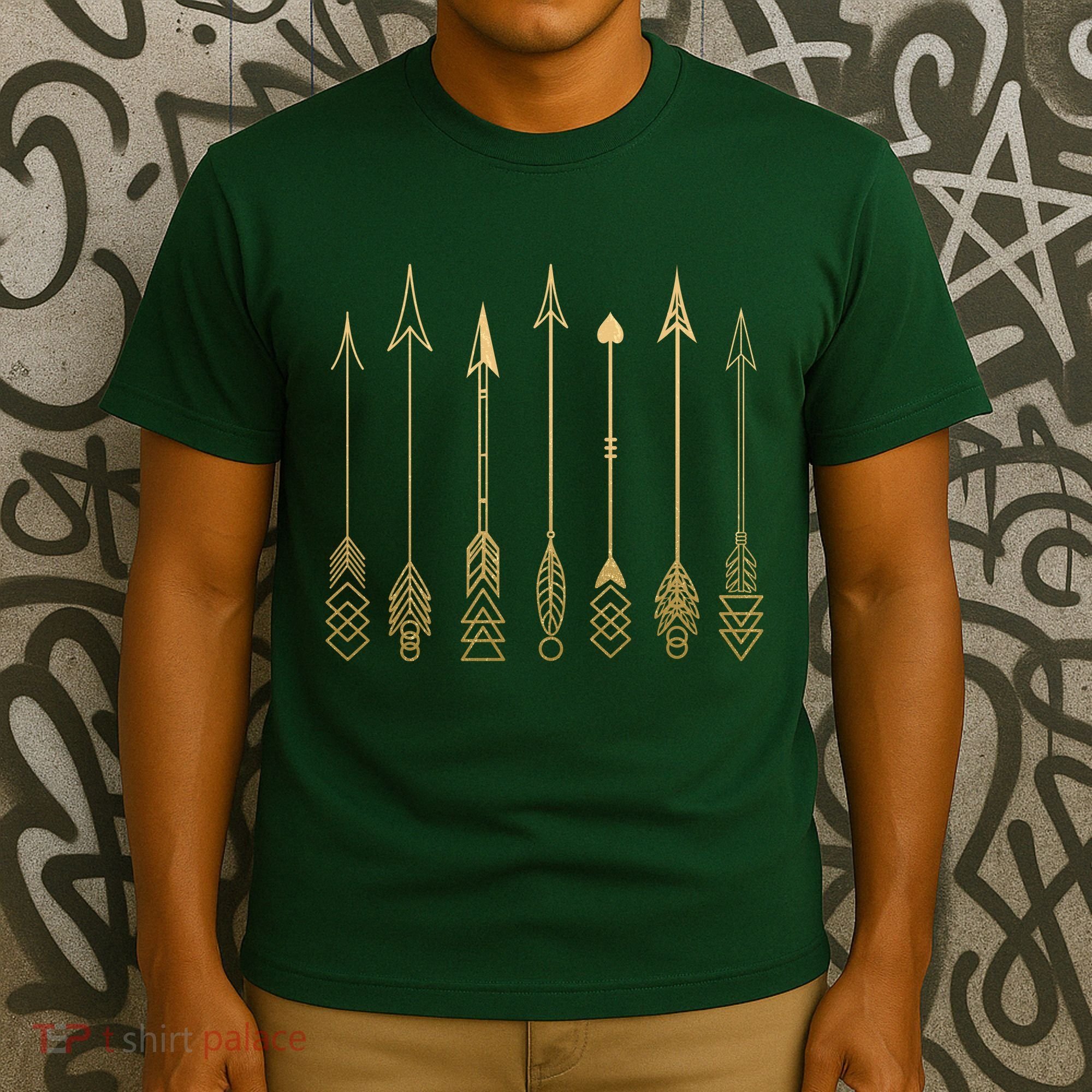 Vintage Gold Arrows T-Shirt