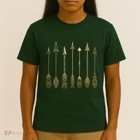 Vintage Gold Arrows T-Shirt thumb 4