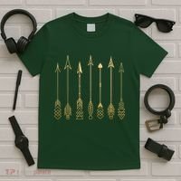 Vintage Gold Arrows T-Shirt thumb 5