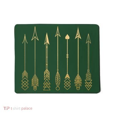 Vintage Gold Arrows Mousepad